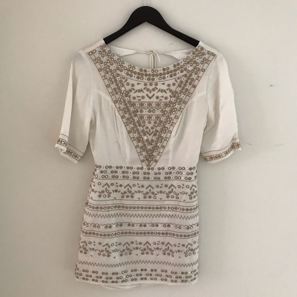 Majorelle white dress